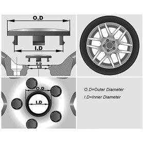 BGS 438 | Jeu de pinces à riveter | pour rivets standard, écrous et goujons de rivetage