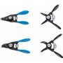 BGS 444 | Jeu de pinces à circlips | pour petits circlips | 80 mm | 4 pièces