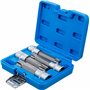 BGS 5103 | Jeu de douilles à embouts | 12,5 mm (1/2") | Profil T (pour Torx) avec perçage | 4 pièces
