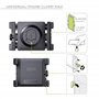 SP Connect Support Universel de Téléphone Portable pour Vélo - Support Smartphone pour Vélo de Ville & VTT- Verrouillage Rotatif