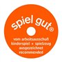Eulenspiegel 212233 - Palette de maquillage Fiesta, 12 couleurs, 2 pinceaux, kit de maquillage vegan, maquillage enfant, carnava