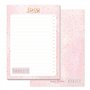 Häfft paper&you® Bloc de listes de tâches A6 Golden Dots avec 50 feuilles à déchirer - bloc-notes