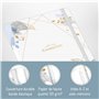 paper&you® Carnet d'adresses A5 avec onglet A-Z [Time to Grow] Livre pour contacts, anniversaires et mots de passe – Durable et 