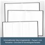 paper&you® Carnet d'adresses A6+ avec onglets A-Z et papier premium 120 g/m² « Black Edition » pour contacts, anniversaires et m