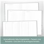paper&you® Carnet d'adresses A6+ avec onglet A-Z "Feuilles de menthe" Livre pour contacts, anniversaires & mots de passe - durab