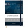 paper&you® Livre de mot de passe A6+ avec onglet A-Z « World Wide » pour 320 données d'accès