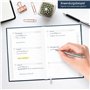 paper&you® Livre de mot de passe A6+ avec onglet A-Z « World Wide » pour 320 données d'accès, gestionnaire de mots de passe peti