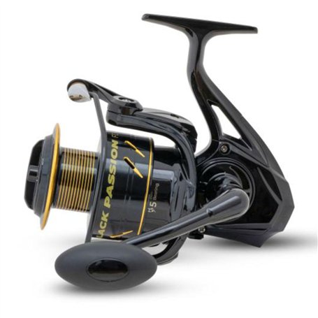Black Cat Black Passion Fd 80 Moulinet de pêche stationnaire pour pêche au silure