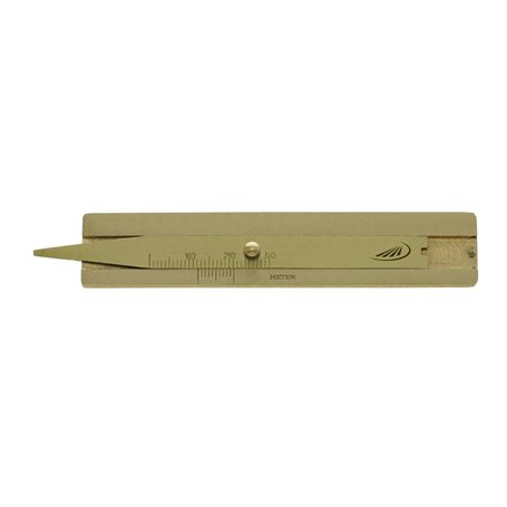 HELIOS-PREISSER 0180310 Jauge de profondeur en laiton dur 30 mm