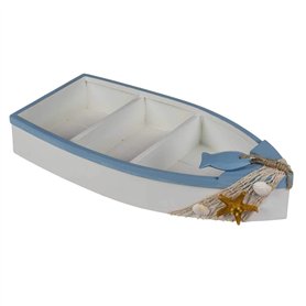 Out of the blue Objet de Décoration/Bateau de Pêche- 3 Etagères/Dimensions : 42 x 20