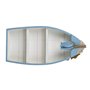 Out of the blue Objet de Décoration/Bateau de Pêche- 3 Etagères/Dimensions : 42 x 20,5 x 6 cm