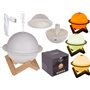 Humidificateur/Diffuseur d'huile Planète avec Support en Bois