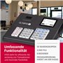 Olympia K100 Caisse enregistreuse | Caisse pour le commerce | Affichage du client LED | Imprimante thermique 58 mm | Système d'e