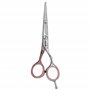 JAGUAR Ciseaux à cheveux JaguART TENDER LOVE 5.5" | Ciseaux de coiffeur en design offset | Revêtement high-tech anti-allergéniqu