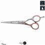 JAGUAR Ciseaux à cheveux JaguART TENDER LOVE 5.5" | Ciseaux de coiffeur en design offset | Revêtement high-tech anti-allergéniqu