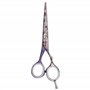 JAGUAR Ciseaux à cheveux JaguART MAGIC GARDEN 5.5" | Ciseaux de coiffeur en design offset | Revêtement high-tech anti-allergéniq
