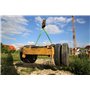 Braun 20011RS Câble de traction Gaine polyester Vert Puissance 2000 kg / 1 m (Import Allemagne)