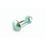 Suki 6112025 Boulons Japy Tête Ronde Collet Carré (TRCC) Acier zingué M 6 x 50 25 pièces