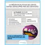 ORAL PREVENT Comprimés de Coloration Dentaire - Pour Enfants/Adultes - À Mâcher Sans Érythrosine - Colorer la Plaque - 40 Pièces