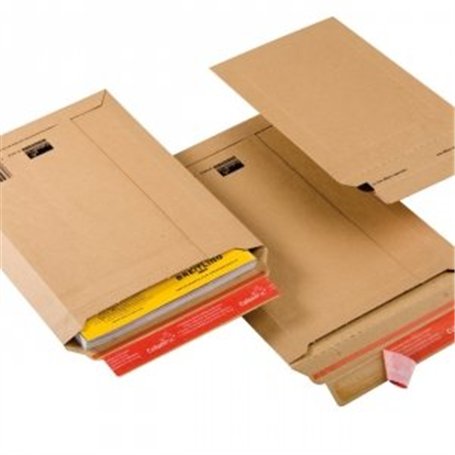 100 carton ondulé livraison poches 150 x 250 x 50 mm