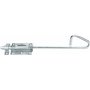 Connex DYB2900041 Verrou de barre à boulon – Diamètre 16 x 400 mm – Galvanisé – Verrouillage en profondeur – Verrou de barre ave