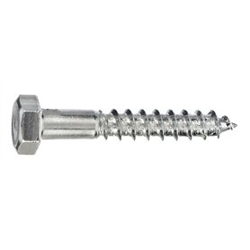 Connex KL3141060 Vis à bois 6 pans galvanisés 1000 g 10 x 60 mm
