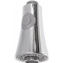 Cornat Pommeau de douche 1/2" AG – Chromé – Tête de 55 mm de diamètre – Mousseur testé selon les classes de bruit – Jet normal e