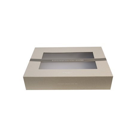 FRAAS Boîte cadeau grande - Boîte cadeau en carton rigide avec insert - 47 x 34 x 9