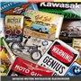 Nostalgic-Art Plaque vintage, Audi - Garage – Idée de cadeau pour fans d'accessoires automobiles, en métal, Design rétro pour dé