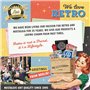 Nostalgic-Art Puzzle rétro 1000 pièces 68 x 48 cm Route 66 - Bike Map H-D Accessoires - Idée de cadeau pour les fans d'Amérique 
