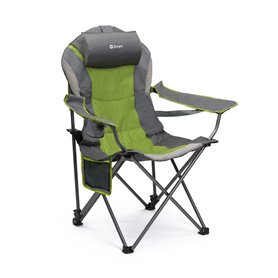 Berger Chaise de Camping Tarim| Chaise Pliante Rembourrée | Sac de Rangement | Chaise de Camping légère