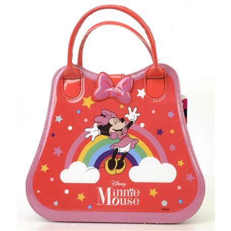 Markwins Minnie Mouse Weekender - Set de Maquillage pour Filles - Sac à Main Rigide Minnie pour Filles - Kit de Maquillage et Ac