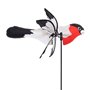 CIM Girouette Petite 2 en 1 GIMPEL - Ø31cm x 41cm x 90cm - INCL. Tige de Fixation en Fibre de Verre et système de Suspension