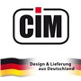 CIM Girouette Petite 2 en 1 GIMPEL - Ø31cm x 41cm x 90cm - INCL. Tige de Fixation en Fibre de Verre et système de Suspension