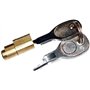 Unbekannt Fermeture à Boucle métallique pour aL-KO aK7 aK10/2 aK251 aK252 Attache et 2 clés