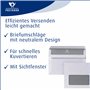 Enveloppe fenêtre C6 autoadhésive blanc 72g 1000 unités