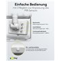 goobay 53882 Projecteur détecteur de Mouvement – Spot LED 30 W – Blanc Neutre 4000 K – 2560 LM – Angle d'éclairage 100 ° – Indic