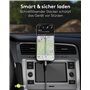 goobay 65653 Magnetisches USB Ladekabel / 1 Meter/Magnetladekabel/USB-A & USB-C / 60 Watt Textilkabel