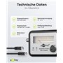 Finder Goobay par satellite, y compris avec le son 67000 F-connecteur du câble (Import Allemagne)