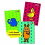 Playmaïs - Mosaic Little DieMaus - Kit créatif pour enfants à partir de 3 ans - Plus de 2 300 pièces et 6 images adhésives avec 