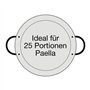 Plat à paëlla acier poli ø 70 cm en espagne, le produit de paella world