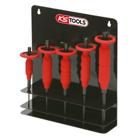 Jeu 5 chasses goupille 3 à 8mm