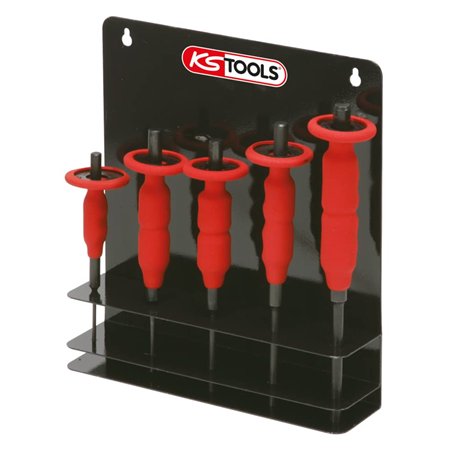 Jeu 5 chasses goupille 3 à 8mm