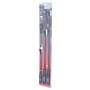 KS Tools - 911.8100 - Jeu de pince levier - 4 Pièces - Outils de levier de pneu - Jeu de pince plate coudée à poignée - Outillag