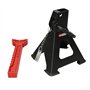 KS Tools - 160.0370 - Chandelles à crémaillère - Chandelles Voiture 3 tonnes - Hauteur Max. 425 mm - Hauteur Min. 295 mm