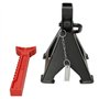 KS Tools - 160.0370 - Chandelles à crémaillère - Chandelles Voiture 3 tonnes - Hauteur Max. 425 mm - Hauteur Min. 295 mm