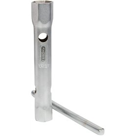 Ks Tools 518.0879 - Clé à tube droite - 24 x 27 mm - En chrome Vanadium - Finition Satinée