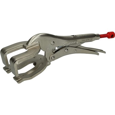 KS TOOLS 115.1078 - Pince Étau pour Cornière et Fer U - Ouverture 45 mm - L. 220 mm