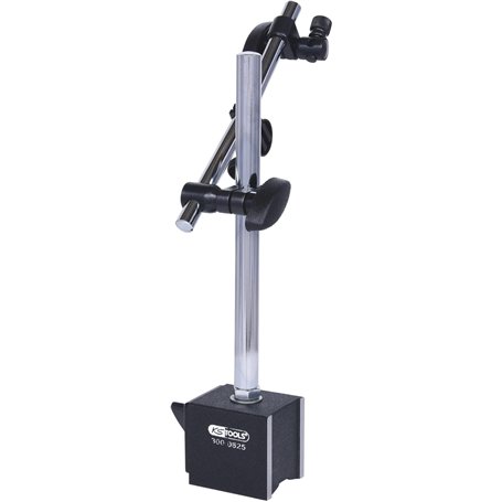 KS Tools - 300.0625 - Pied magnétique comparateur - 60x50x55 mm - Guide inclinable - Bras avec articulation