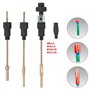 KS TOOLS 152.1120 Jeu d'alésoirs pour bougies